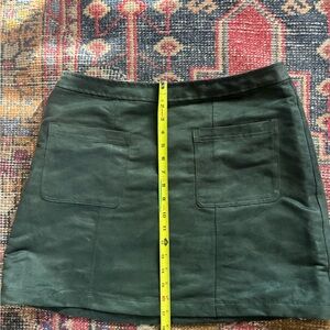 Old Navy Dark Green Mini Skirt